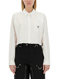 Givenchy - Givenchy Cropped Shirt - Women’s Tops