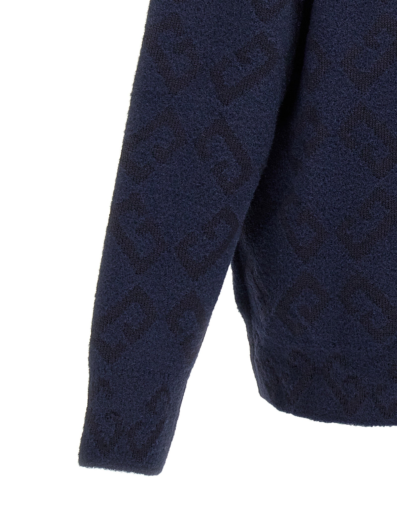 GIVENCHY - GIVENCHY - Logo embroidery sweater - Men’s Knitwear