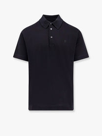 Givenchy - Givenchy Piqué Cotton Polo Shirt With 4g Embroidery - Men’s Tops