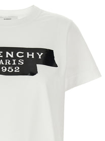 GIVENCHY - GIVENCHY - ’GIVENCHY Tape’ T-shirt - Women’s Tops