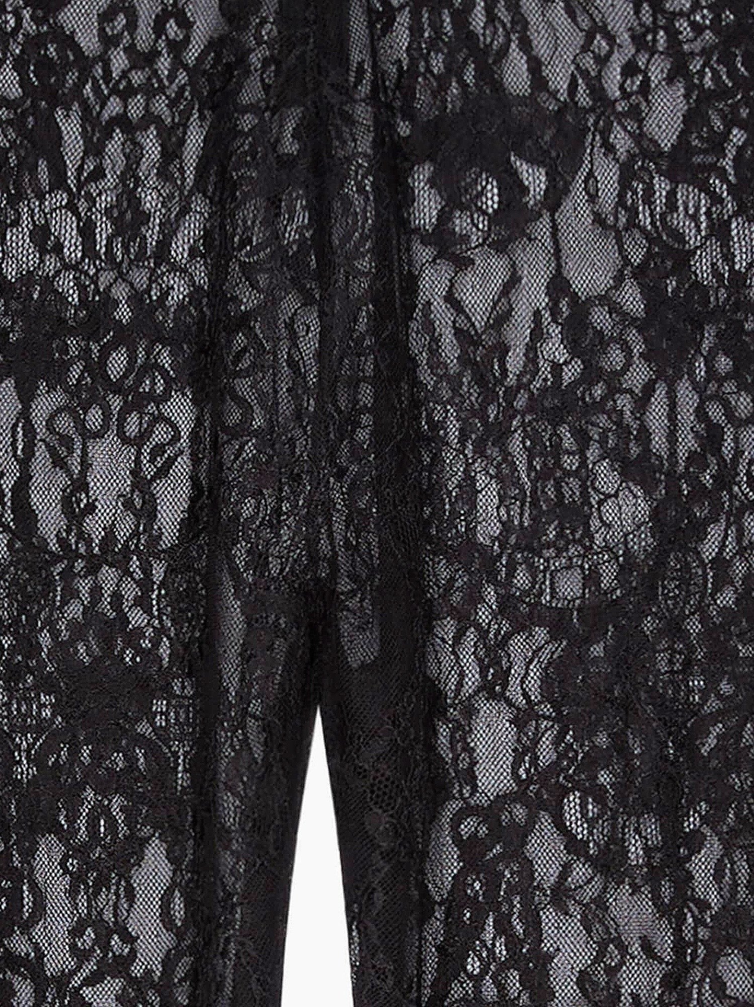 Givenchy - Givenchy Leggings In Chandelier Lace - Women’s Pants