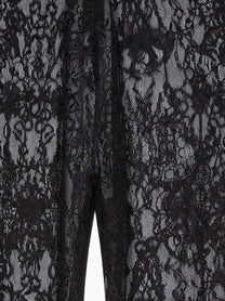 Givenchy - Givenchy Leggings In Chandelier Lace - Women’s Pants