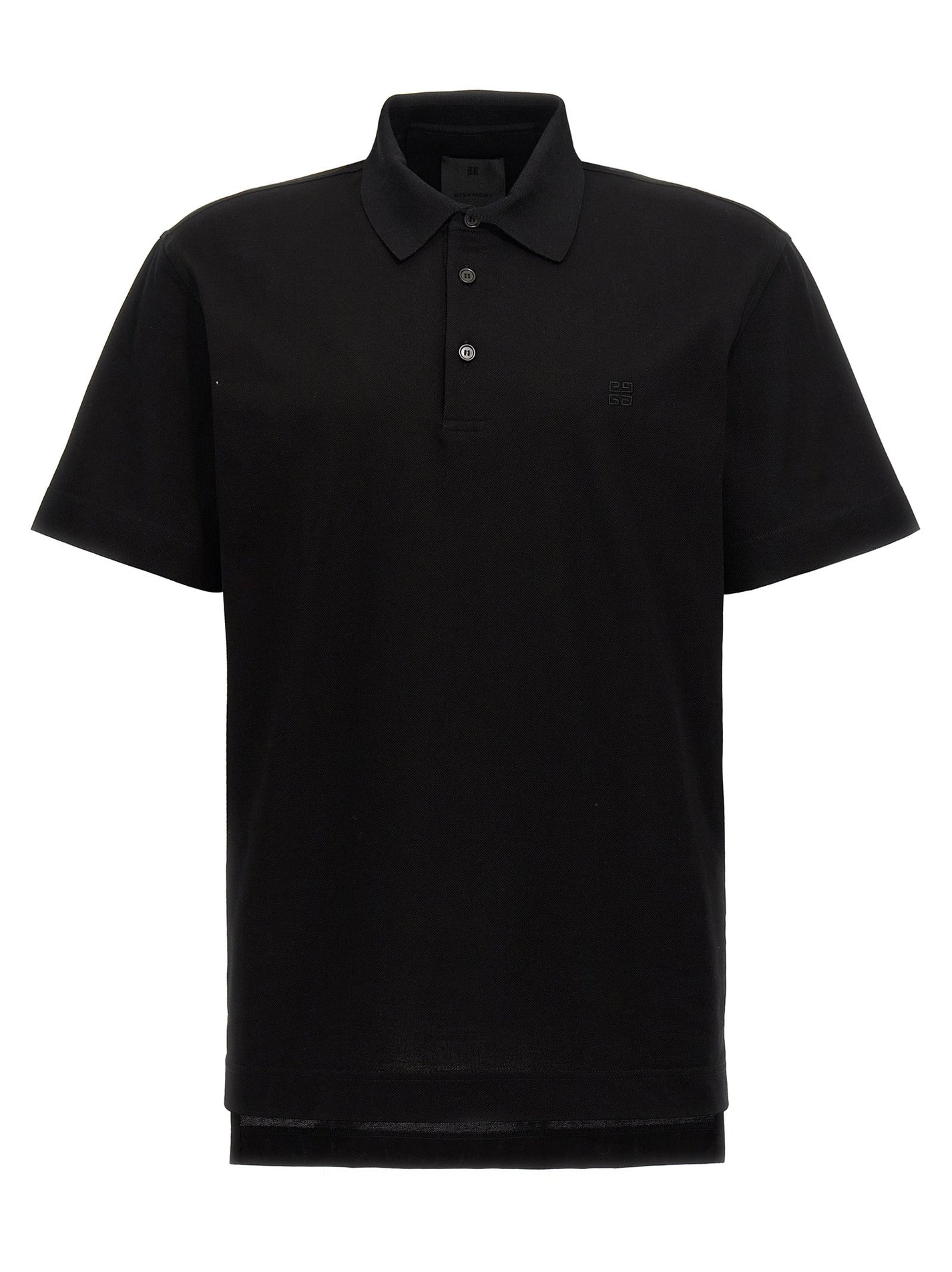 GIVENCHY - GIVENCHY - Logo embroidery polo shirt - Men’s Tops
