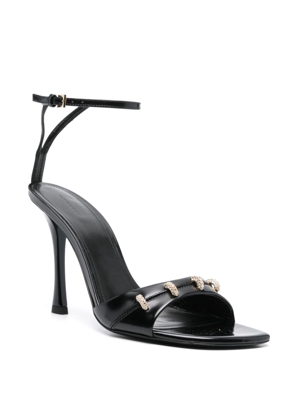 Givenchy - Givenchy 100mm crystal-embellished sandals - Sandals