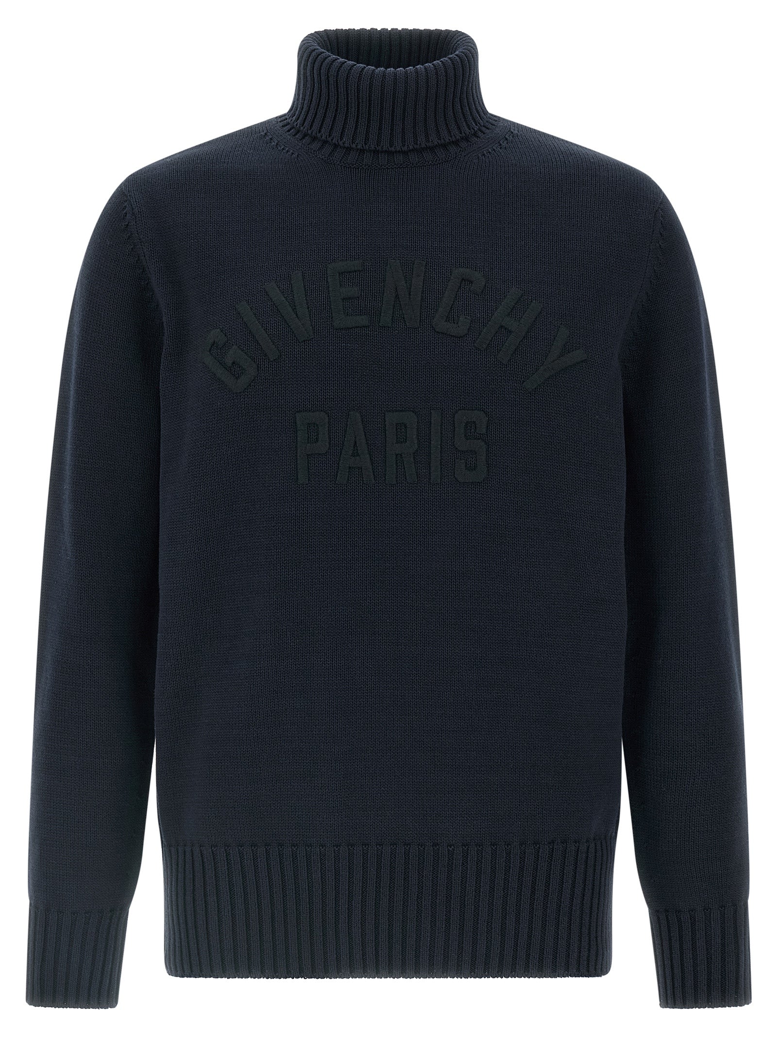GIVENCHY - GIVENCHY - ’GIVENCHY Paris’ turtleneck sweater - Men’s Knitwear
