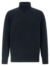 GIVENCHY - GIVENCHY - ’GIVENCHY Paris’ turtleneck sweater - Men’s Knitwear
