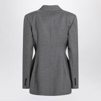 Givenchy - Givenchy Grey double-breasted wool jacket - Jackets