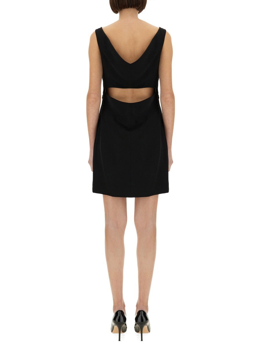 Givenchy - Givenchy Crepe And Satin Dress - Women’s Clothing