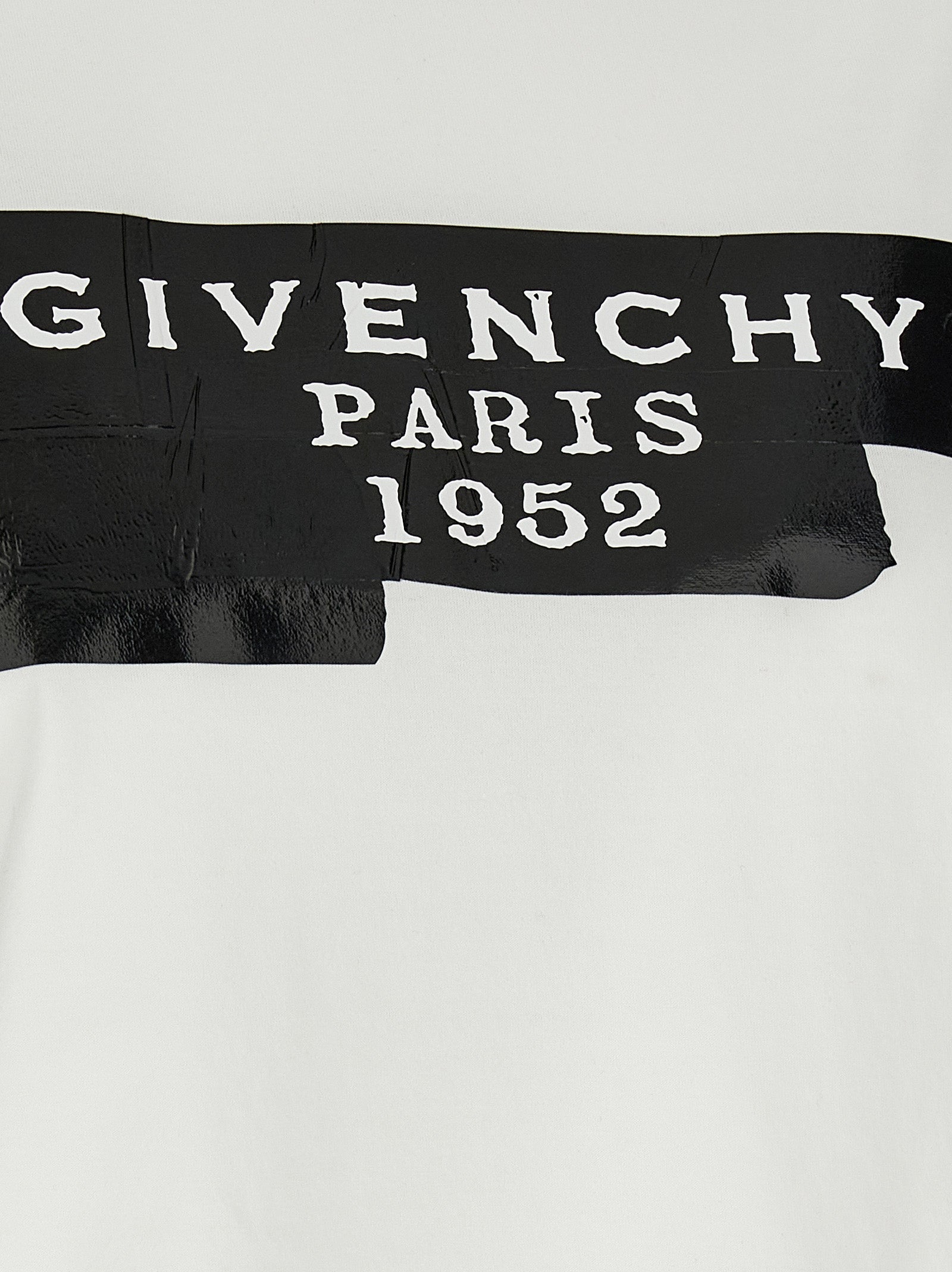 GIVENCHY - GIVENCHY - ’GIVENCHY Tape’ T-shirt - Women’s Tops