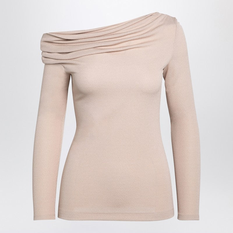 Givenchy - Givenchy Beige sweater with bare shoulder - Topwear