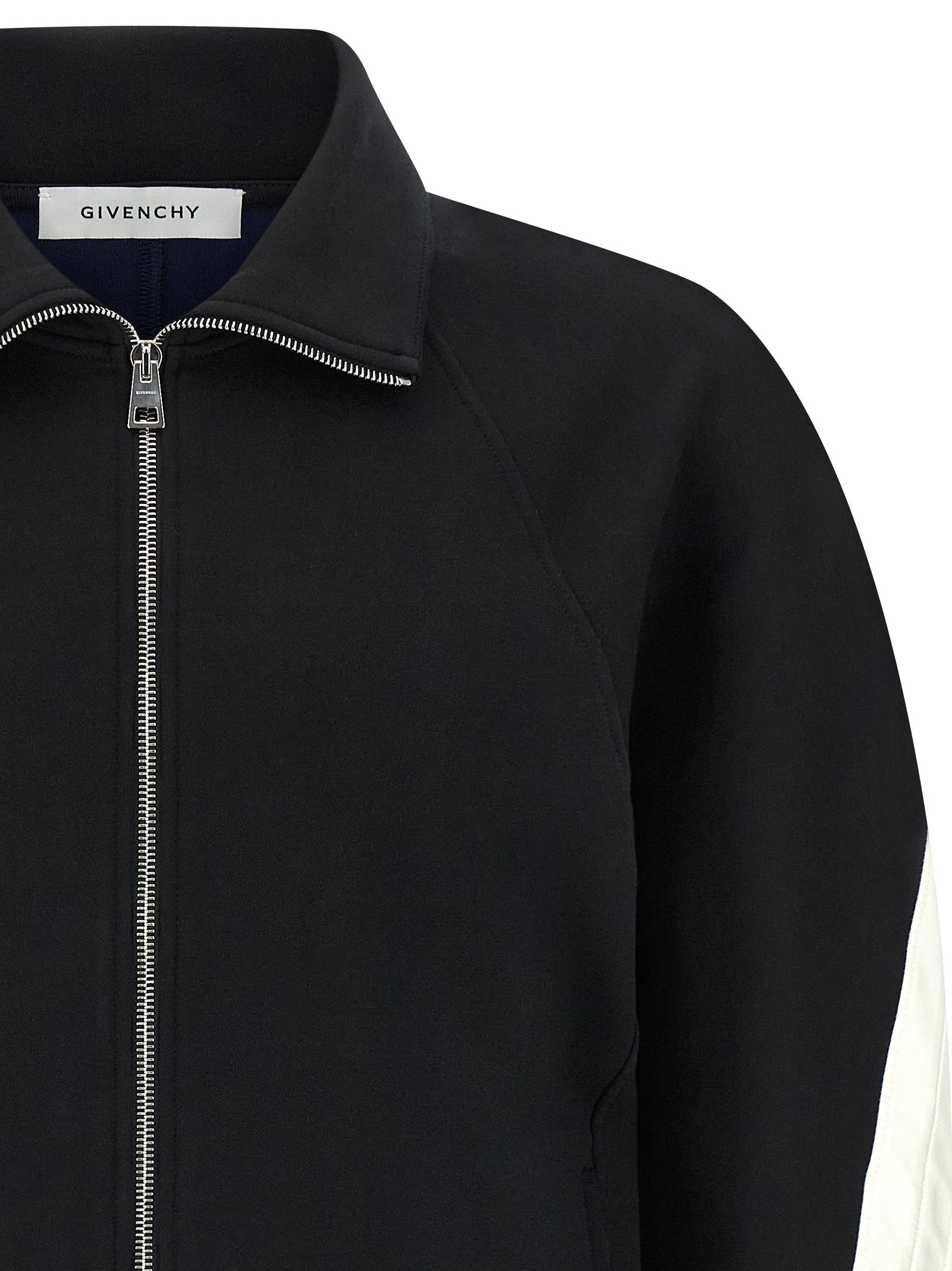 GIVENCHY - GIVENCHY - Satin insert sweatshirt - Men’s Sweatshirts