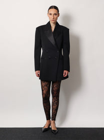 Givenchy - Givenchy Leggings In Chandelier Lace - Women’s Pants