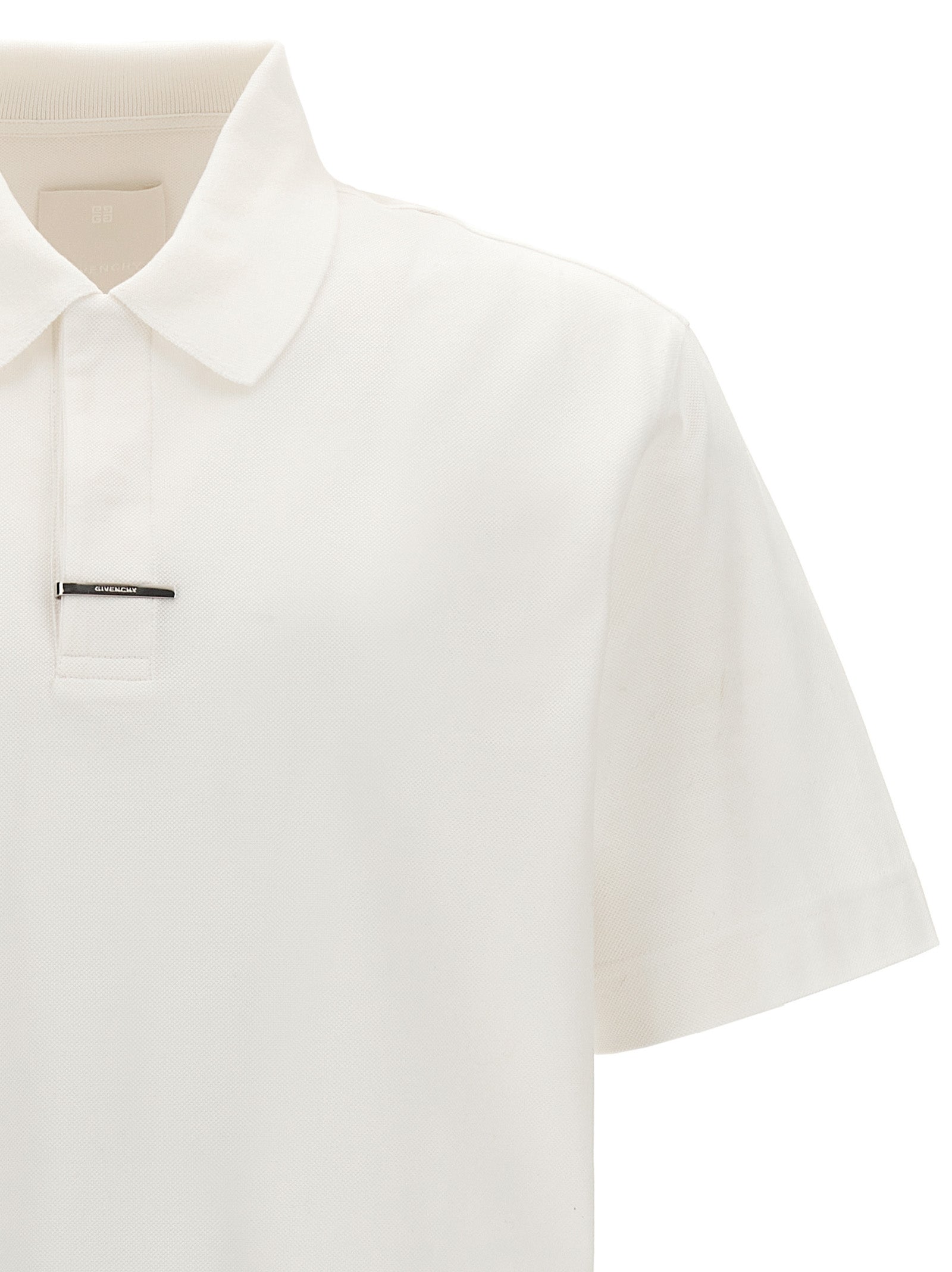 GIVENCHY - GIVENCHY - Metal clip polo shirt - Men’s Tops