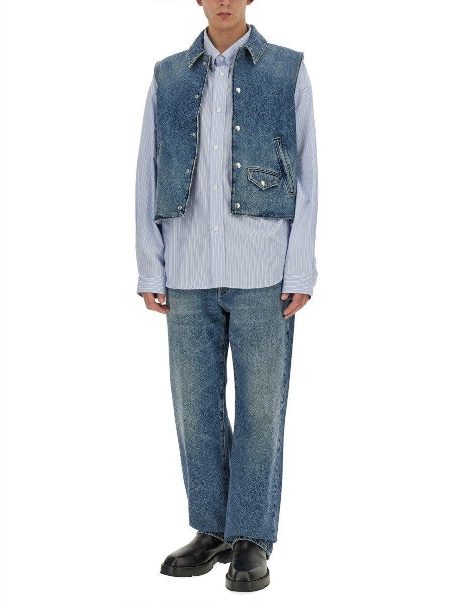 Givenchy - Givenchy Denim Vest - Men’s Outerwear