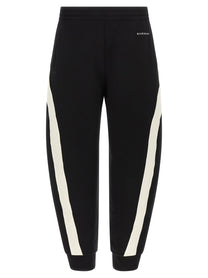 GIVENCHY - GIVENCHY - Satin insert joggers - Men’s Bottoms