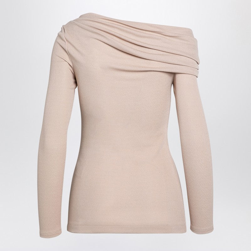 Givenchy - Givenchy Beige sweater with bare shoulder - Topwear