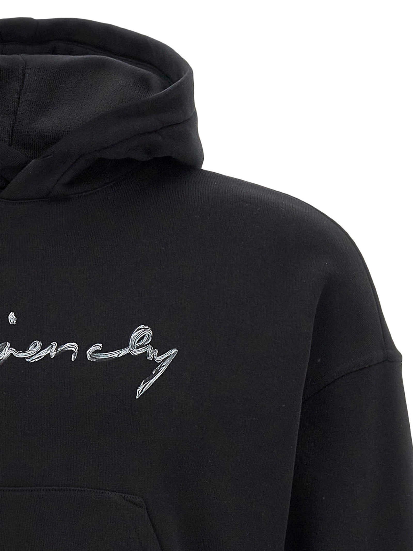 GIVENCHY - GIVENCHY - Cropped hoodie - Women’s Sweatshirts
