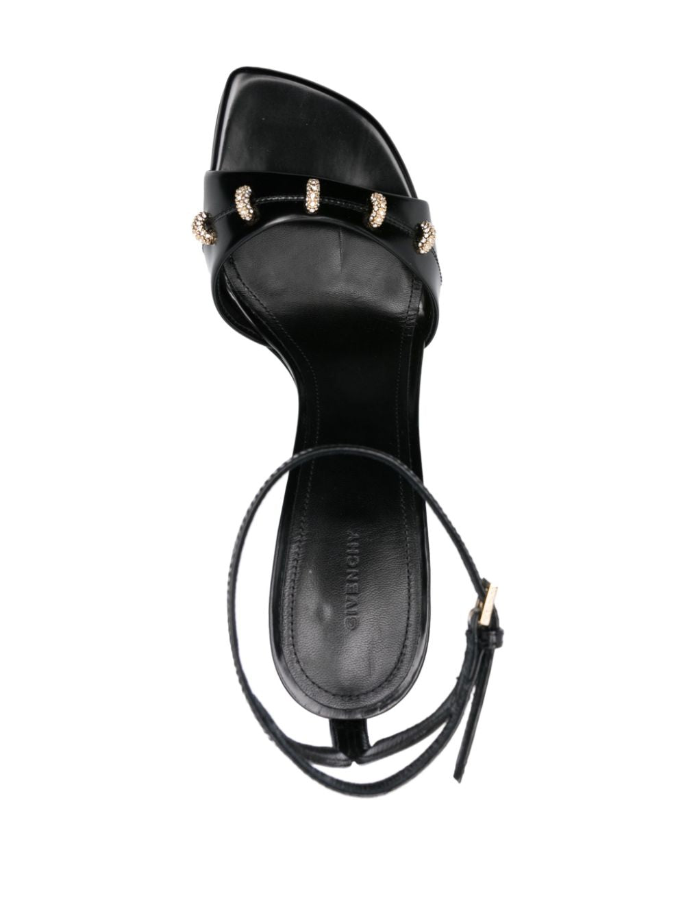 Givenchy - Givenchy 100mm crystal-embellished sandals - Sandals