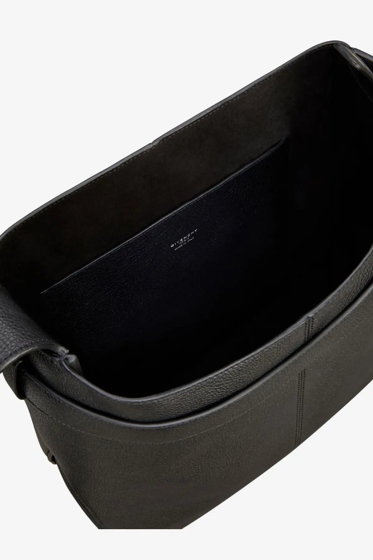 Givenchy Men's Belted Bag Leather Shoulder Bag Black, view 4
