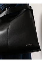 Givenchy Men's Belted Bag Leather Shoulder Bag Black, view 2