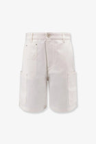 Givenchy Men's Cotton Bermuda Shorts White