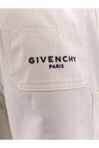 Givenchy Men's Cotton Bermuda Shorts White, view 3