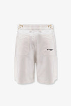 Givenchy Men's Cotton Bermuda Shorts White, view 2