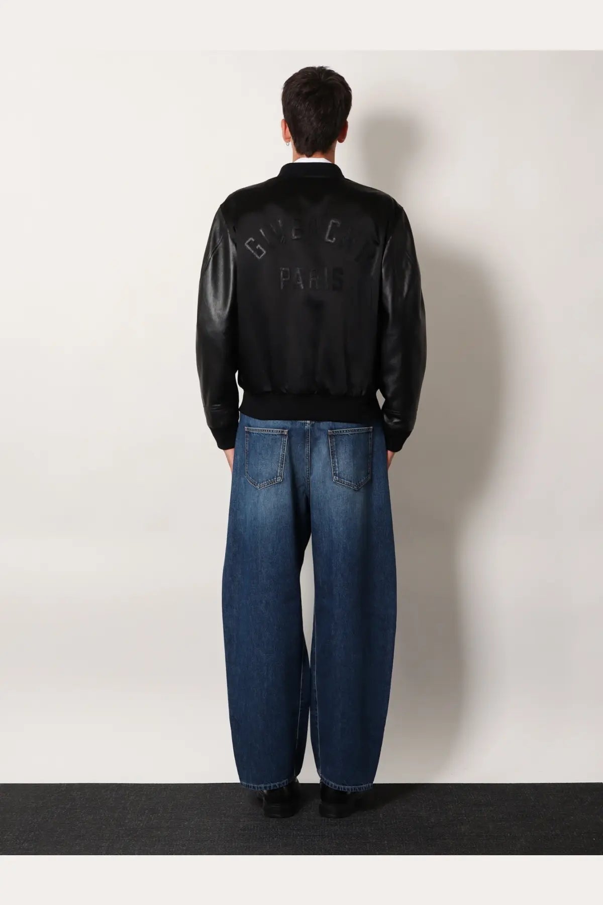 Givenchy Men's Cotton and Nylon Jacket Black, view 3