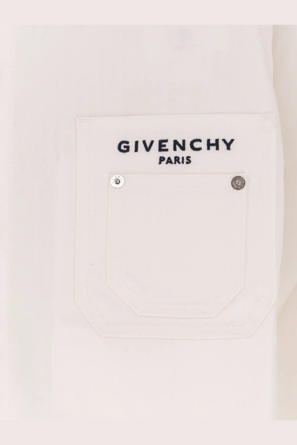 Givenchy Men's Denim Jacket White, view 3