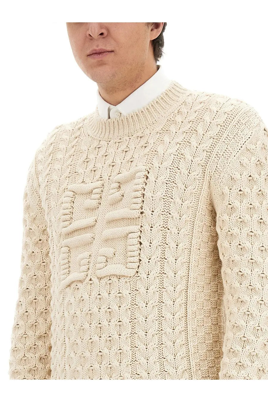 Givenchy Men's Jersey Beige, view 4