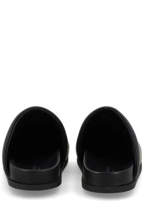 Givenchy men’s mule puffy black rubber slide sandals with a sleek minimalist design for casual wear