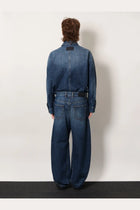 Givenchy Men's Overshirt Denim Shirt Blue, view 3