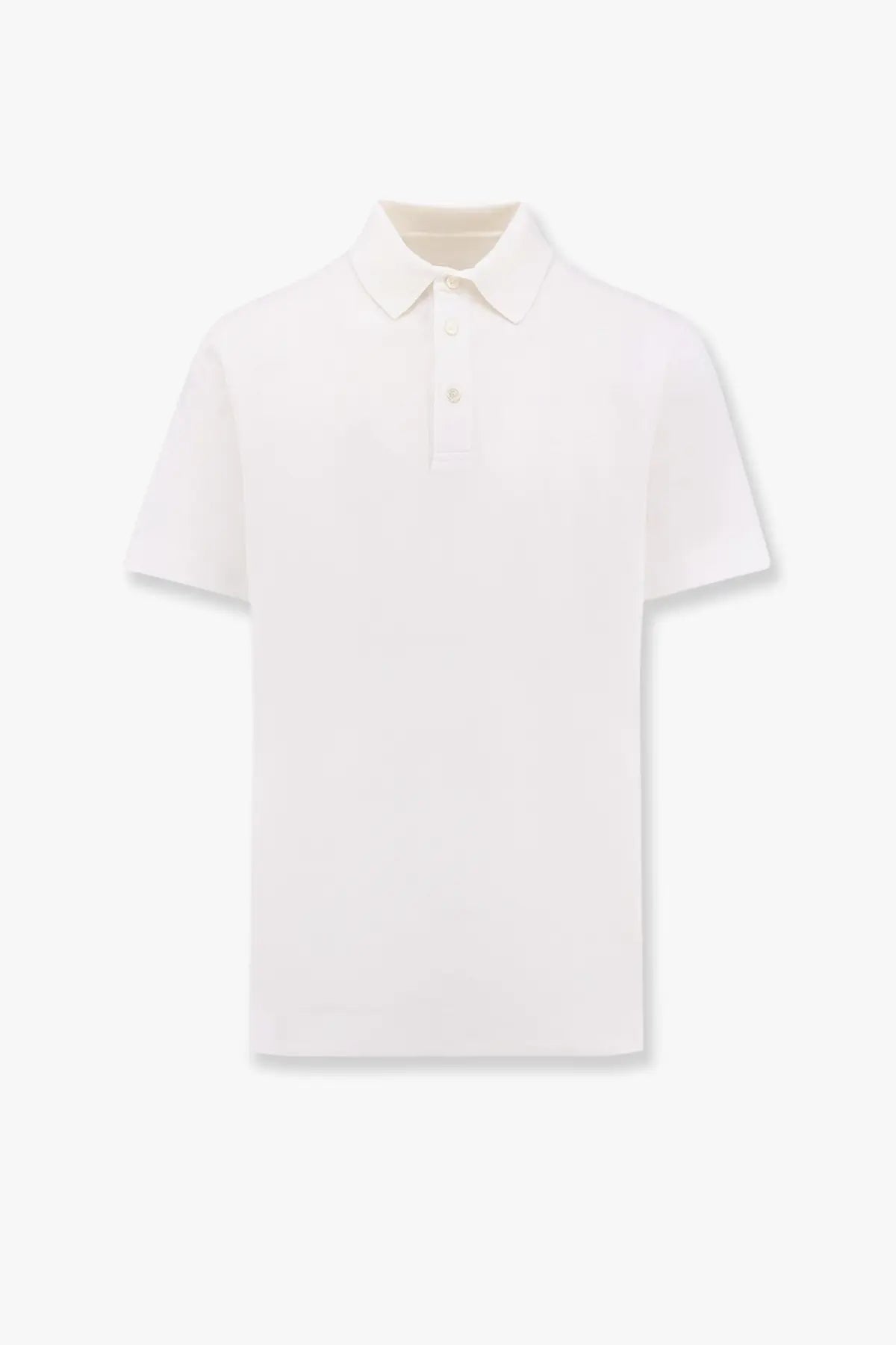 Givenchy Men's Piqué Cotton Polo Shirt White