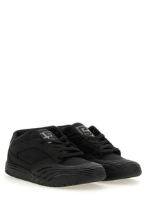 Black Givenchy men’s skate sneaker with quilted detailing and sleek minimalist high-top leather design