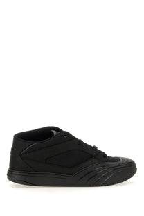 Givenchy men’s skate sneaker black with sleek minimalist design and textured rubber sole visible from the back side