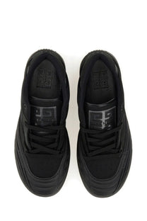 Givenchy men’s skate sneaker black with sleek matte finish and logo detailing on tongue and heel