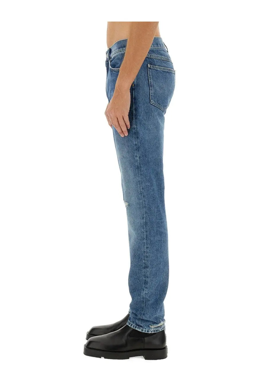 Givenchy Men's Slim Fit Denim Jeans Blue, view 4