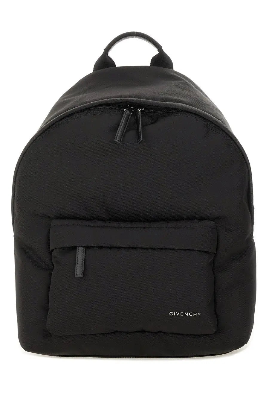 Givenchy men’s zaino essential black backpack with sleek minimalist design and subtle stitching details
