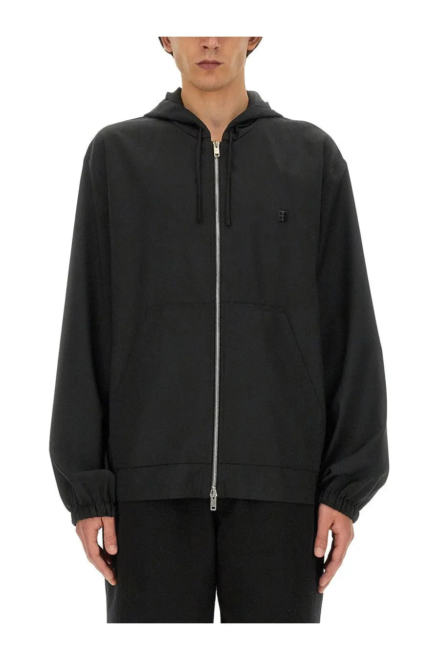 Givenchy Men's Zip Sweatshirt Black