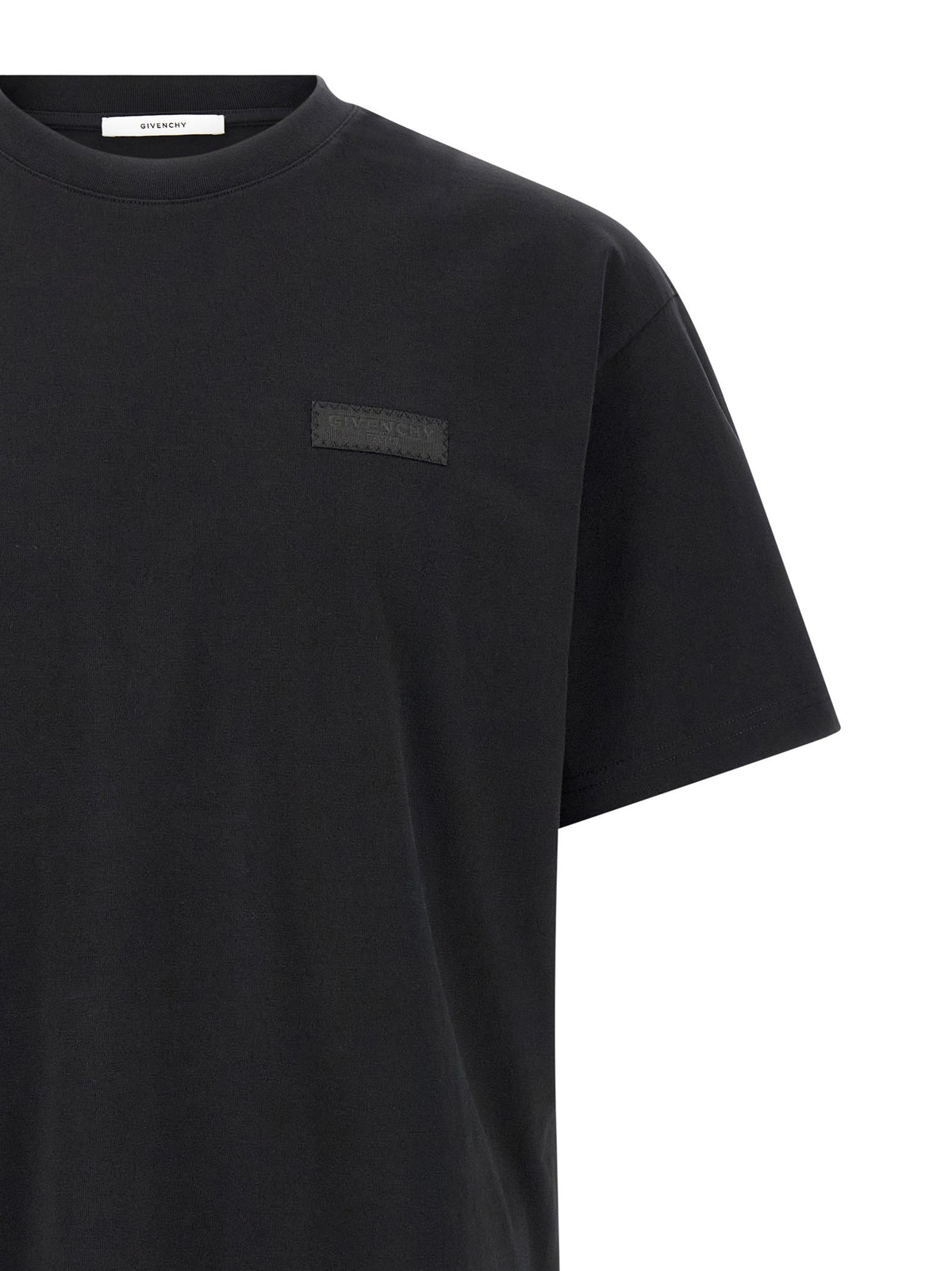 Givenchy Givenchy Paris Grosgrain Shirt Black