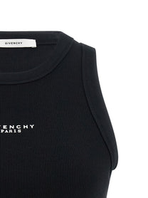 Givenchy Givenchy Paris Print Top Black