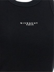 Givenchy Givenchy Paris Print Top Black