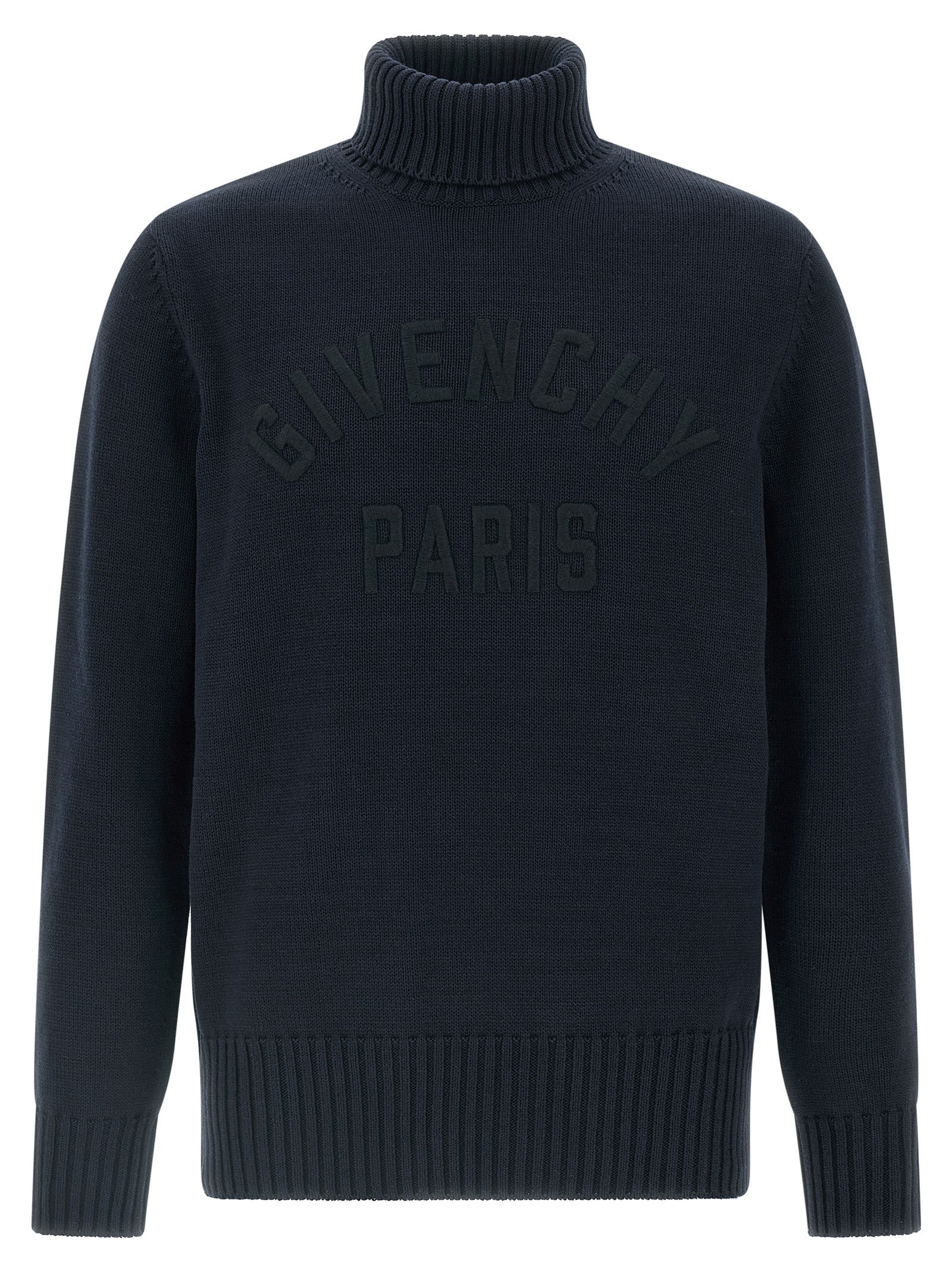 Givenchy Givenchy Paris Turtleneck Sweater Blue