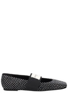 Givenchy Women's Sliced Square Ballet Flats Black