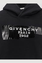 Givenchy Women's Cotton Hooded Sweatshirt Black, view 3