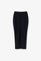 Givenchy Women's Draped Midi Skirt Black, view 4