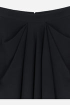 Givenchy Women's Draped Midi Skirt Black, view 5