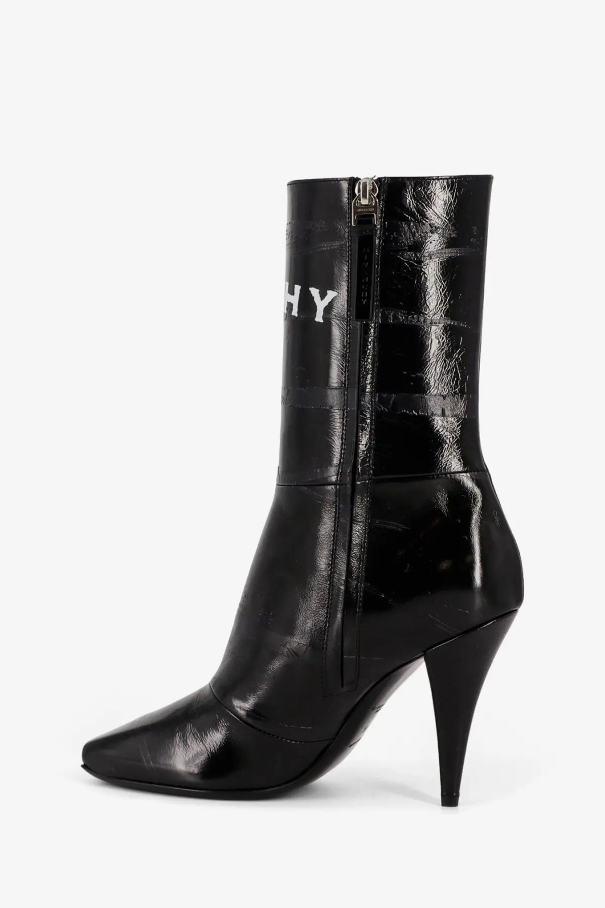 Givenchy Women's Leather Boots Black, view 3