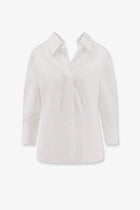 Givenchy Women's Open Cotton Shirt White