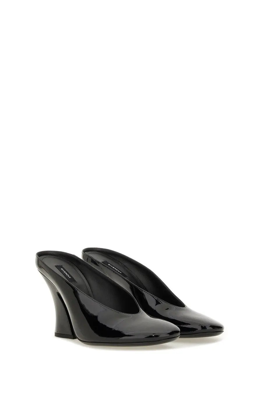 Givenchy Women's Sculpted Leather Pumps Black, view 2